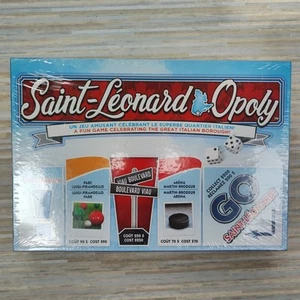 Saint-Leonard Opoly Italian Borough Juego de Mesa Propiedades Francesas Impuesto de Alquiler Canadá - Imagen 1 de 11