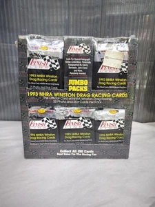 VRHTF NHRA VTG FINISH LINE WINSTON DRAG RACING KARTEN -150 KARTEN SET VERSIEGELTE BOX - Bild 1 von 7