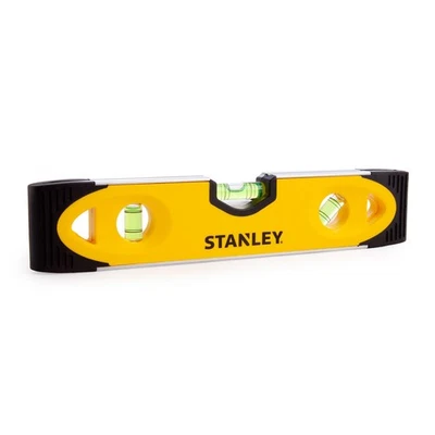 Stanley 230mm / 9" Shock Proof Magnetic Torpedo Level 3 Vials (0-43-511) - Image 1 of 4