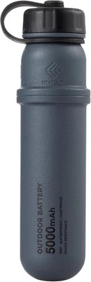 NESTOUT Portable Charger, 5000mAh Outdoor Battery Power 5000mAh, Gray Blue  - Image 1 of 4