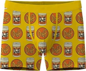 Slip Boxer Uomo Poly Simpsons Duff Toss. Borsa XL extra large nuova con scatola - Foto 1 di 3