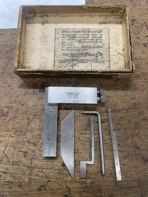 Lufkin 138 2 1/2 Machinist Square With Parts Good Condition - Image 1 of 4