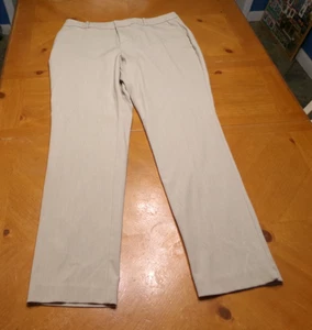 PAIR SEXY HOT COOL CLASSIC WOMEN'S DRESS SLACKS a * new * day BEIGE KHAKI 16L - Picture 1 of 7