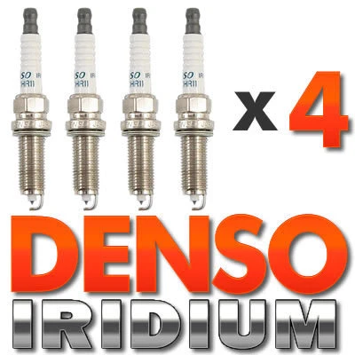 4 x Bujías de iridio Honda Civic 1,8 L OEM/OES DENSO SKJ20DR-M11S DX; EX; LX Foto 1 de 3