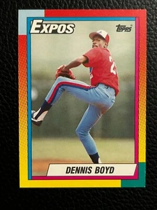 1990 Topps Traded Dennis Boyd Expos #12T - Picture 1 of 6