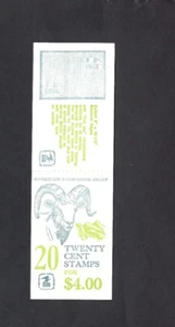 US Stamp Booklet Scott# BK142 (1949a) 20c 1982 $4 P#24 MNH see note - Picture 1 of 2