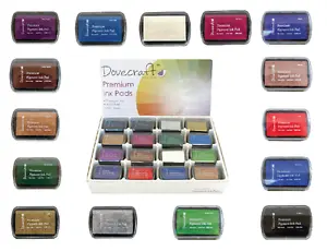 Dovecraft Premium Pigment Ink Pad - Cardmaking Stamping - Great Range of Colours - Picture 1 of 16