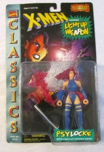 1996 Marvel Comics ToyBiz X-Men Classics PSYLOCKE 5 Zoll mit leuchtendem psychischem Messer   - Bild 1 von 3