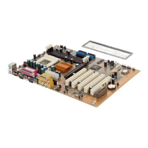Mainboard ATX ECS P6VXAT REV:1.0 SOCKEL 370 SDRAM AGP PCI AMR - Picture 1 of 3