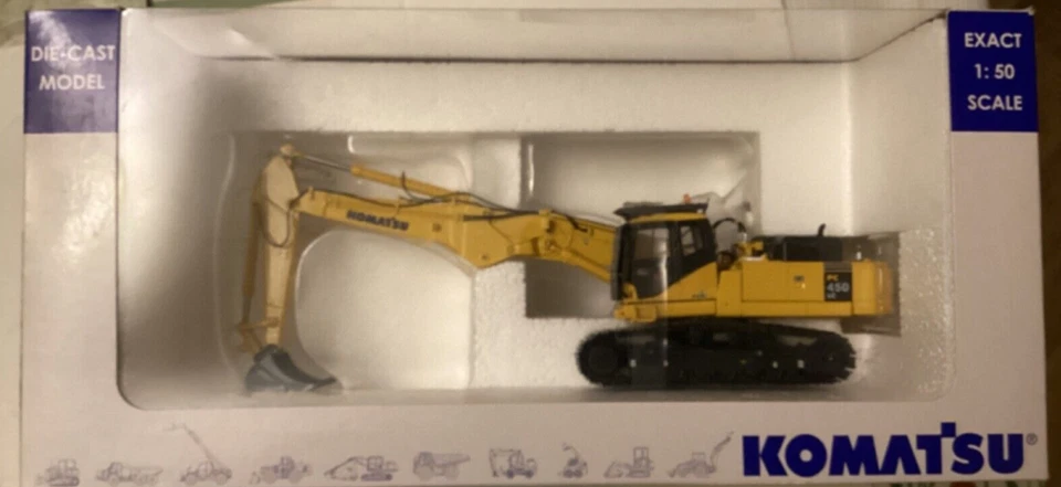 Universal Hobbies 1/50 Scale Komatsu PC450LCD THE EXPERTS LINE UH8004 # - Image 1 of 4
