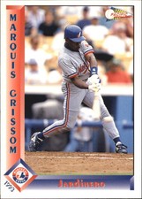 1993 Pacific Spanish Montreal Expos Baseball Card #185 Marquis Grissom