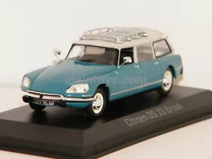 CITROËN DS 23 BREAK 1974 LAGUNE BLUE NOREV 1/43 Réf 155048 - Foto 1 di 4