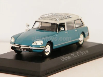 CITROËN DS 23 BREAK 1974 LAGUNE BLUE NOREV 1/43 Réf 155048 - Photo 1/4