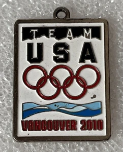 Vancouver 2010 Winter Olympics Team USA Skiing Snow Skating Pendant - Picture 1 of 4