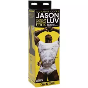 Signature Cocks - Jason Luv 10 Inch ULTRASKYN Cock with Removable Vac-U-Lock Suc - Picture 1 of 1