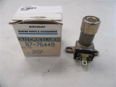 MERCURY QUICKSILVER ELECTRIC TROLLING MOTOR DRIVE SHAFT SWITCH 87-76449 MARINE  - Image 1 of 4