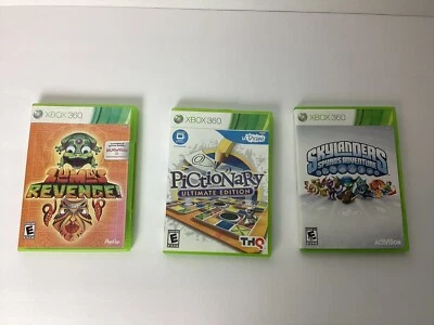 Xbox 360 lot of 3 Zumba’s Revenge Skylanders Spyro’s Adventure And Pictionary - Image 1 of 4