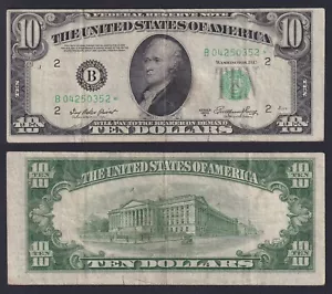 United States 10 dollars 1950A P.-439ar☆ (Serie Sostitutiva) BB/VF - Imagen 1 de 1