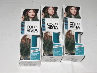 b3* (paquete de 3) L'Oreal Paris Colorista Semipermanente Color de Cabello Verde azulado Foto 1 de 2