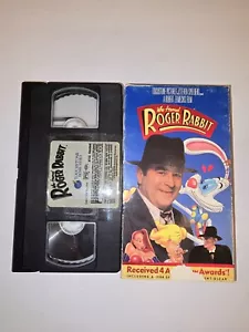 Who Framed Roger Rabbit (VHS) 1988 Bob Hoskins, Christopher Lloyd TESTED - Picture 1 of 7