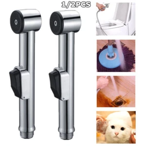 1/2X WC Duschkopf Dusch Bidet Handbrause Brause Intimdusche Hygienedusche Dusche - Bild 1 von 10