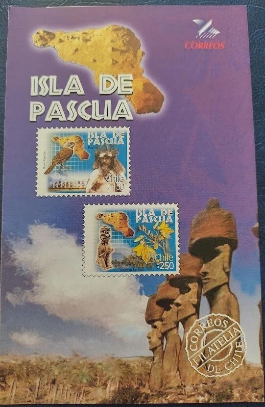 Chile 2002 Folleto Isla de Pascua - Rapa Nui - Isla de Pascua Foto 1 de 1