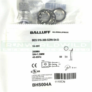 1Pcs New For BALLUFF Proximity Switch BES 516-300-S299-S4-D sensor - Afbeelding 1 van 4