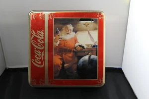 Coca-Cola Vintage Santa Claus Christmas Coke Collector Tin Puzzle 1000 pcs - Picture 1 of 7