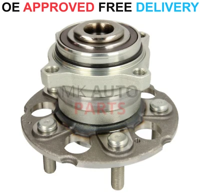 FOR HONDA ELYSION 2.4 3.0 3.5 PETROL 2WD REAR WHEEL BEARING HUB 2004 TO 2013 - Image 1 of 4