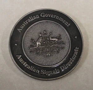 Australian Signals SIGINT Directorate Five Eyes Spying NSA GCHQ Challenge Coin - Picture 1 of 4