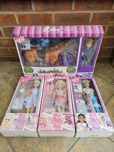 4 x Sindy Dolls Bundle | Kid Kreations | Stylist | Vlogger | Riding | Party Time - Picture 1 of 10