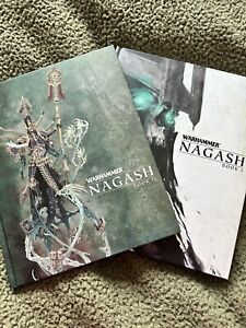 Warhammer END TIMES Vol 1 NAGASH 1 & 2 Hardback Books in Sleave Ltd EDT