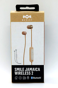 House of Marley Smile Jamaica Wireless 2 In Ear Headphones Copper New Sealed Box