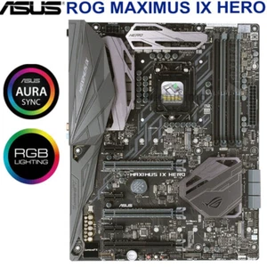 Asus ROG MAXIMUS IX HERO l Z270 Z270M DDR4 Motherboard LGA 1151 i7 i5 i3 USB3.0 - Picture 1 of 12