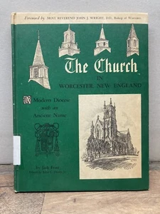 The Church In Worcester New England - Jack Frost & John Deedy 1956 - Signed - Foto 1 di 7