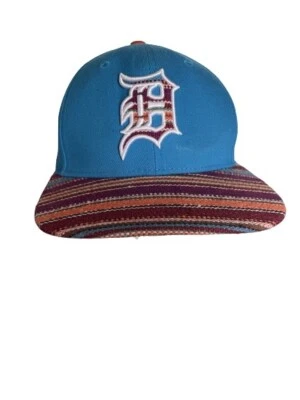 Rare '47 Brand Detroit Tigers MLB Multicolored Hat Cap Old English D Amazing! - Image 1 of 4