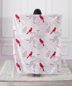 CARDINALS Suave Acogedora Lujo Tiro Ligero Manta 50" x 60" (127cm x 152cm) - Imagen 1 de 2
