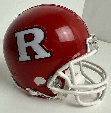 RUTGERS UNIVERSITY CRIMSON KNIGHTS - NCAA Riddell Authentic MINI Football Helmet Cover