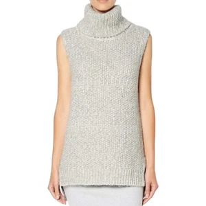 Witchery Womens Grey Alpaca Blend Sleeveless Knit Sz L - Picture 1 of 10