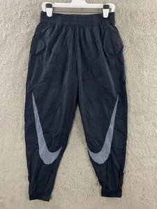 NEW Nike Woven Big Swoosh Jogger Pant Women Large Black AirMax Sportswear CZ8286 - Picture 1 of 15