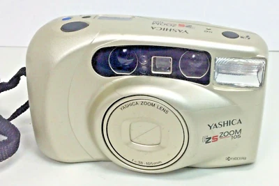 YASHICA EZ-S Zoom 1055 35MM Camera Point And Shoot Zoom Panoramic Fast Free Ship - Image 1 of 4