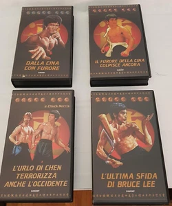 Bruce Lee - Videocassette vhs - Foto 1 di 4