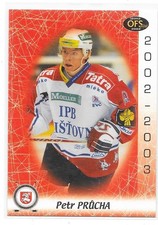 2002-03 CZECH OFS #226 Petr Prucha Pardubice, New York Rangers
