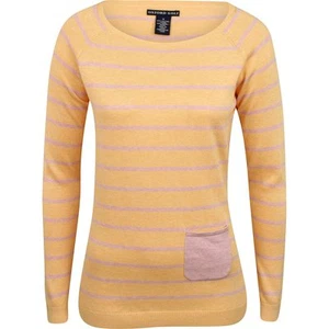 NUOVO MAGLIONE DA GOLF DONNA MARCA OXFORD JENNINGS CREW XL ARANCIONE VIOLA - Foto 1 di 3