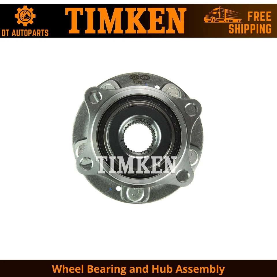 Conjunto de cojinete de rueda y buje delantero Timken 2017 para Kia Optima 2016-2020 tracción delantera Foto 1 de 4