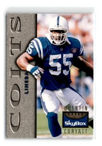 1995-SkyBox Premium-#52-Quentin Coryatt-Indianapolis Colts - Picture 1 of 2