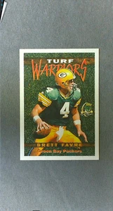 1996 Topps Turf Warriors #5 Brett Favre Packers - Picture 1 of 2