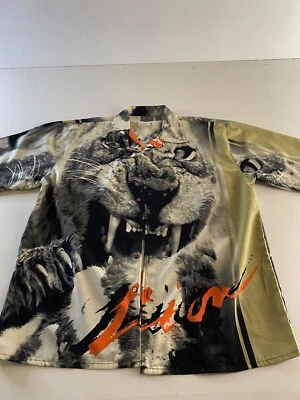 Camisa Jordan Craig Animación Lin Print Poli Panel Trasero XL Extra Grande  Foto 1 de 4