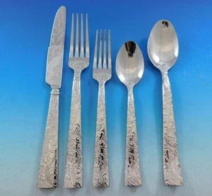 Parisian Garden by Ricci Stainless Flatware Set for 8 Service 45 piece New - Picture 1 of 7