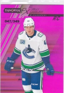 20/21 SYNERGY..OLLI JUOLEVI..FX PURPLE../349..MAPLE LEAFS..COMBINED SHIP - Picture 1 of 2